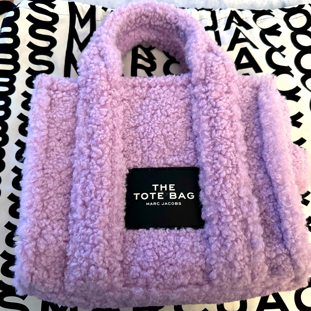 Marc Jacobs Small Fuzzy Tote Bag